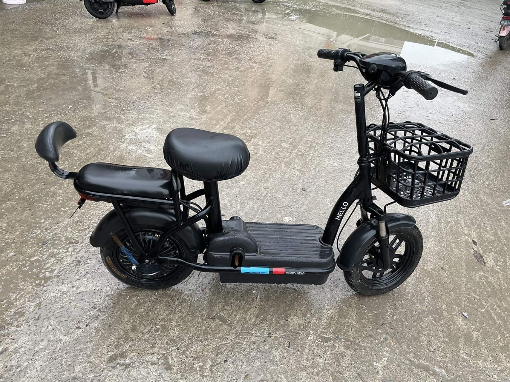 二手哈啰棒途电动车.能跑20多公里