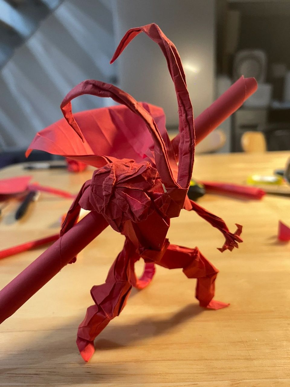 折纸《齐天大圣》 今天折了个齐天大圣96