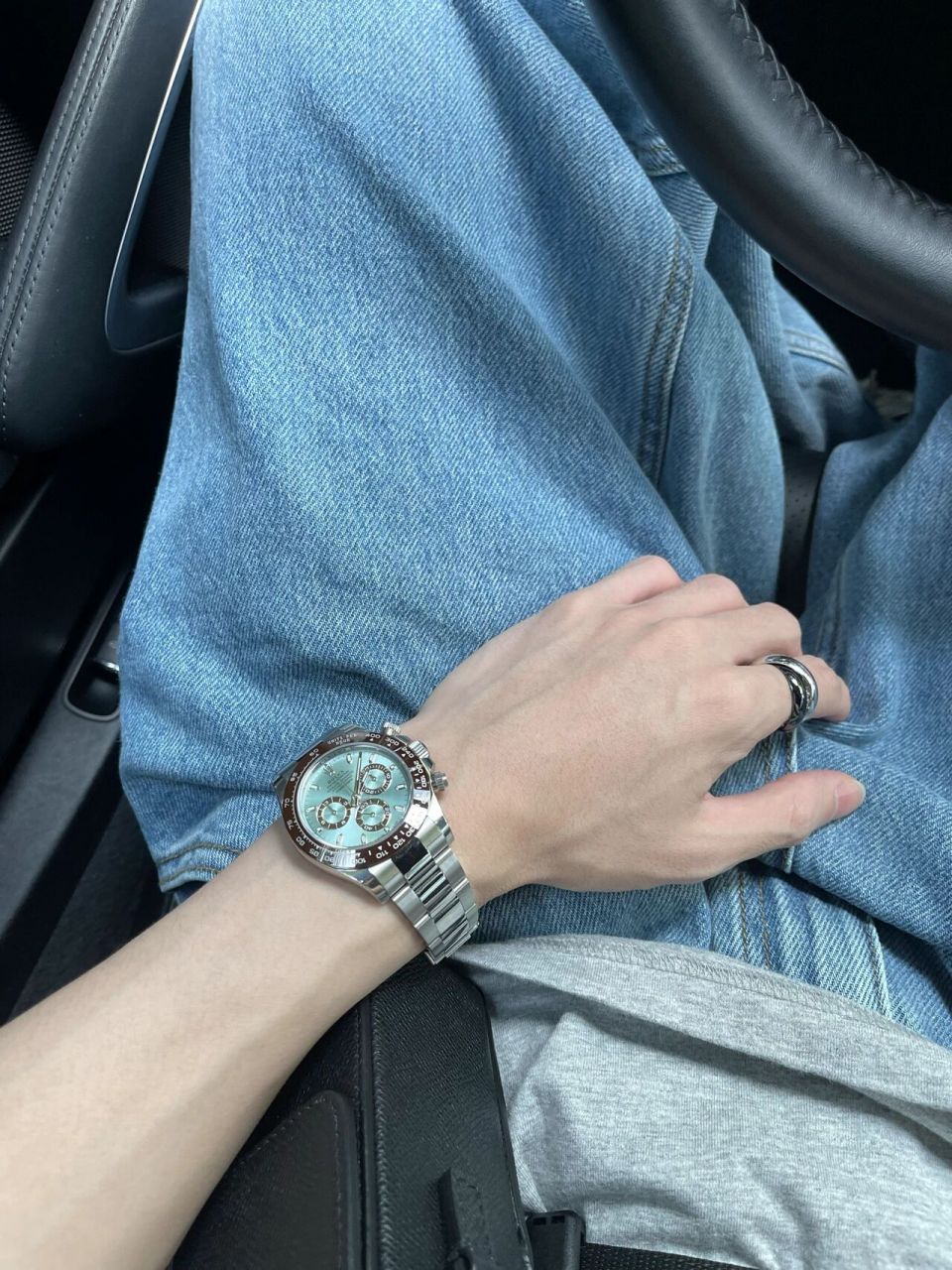 劳力士daytona06冰蓝迪 清新夜刻冰蓝迪通拿