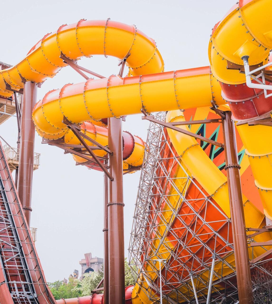 项目:一进门可以看到导览图,可以查看每个项目的位置 水上项目很多也