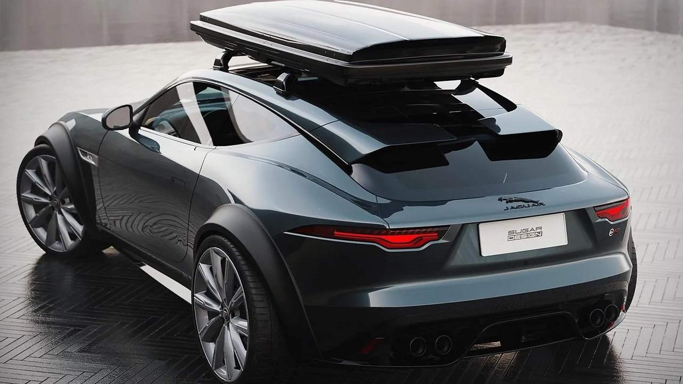 捷豹f-type跨界猎装版惊艳亮相!