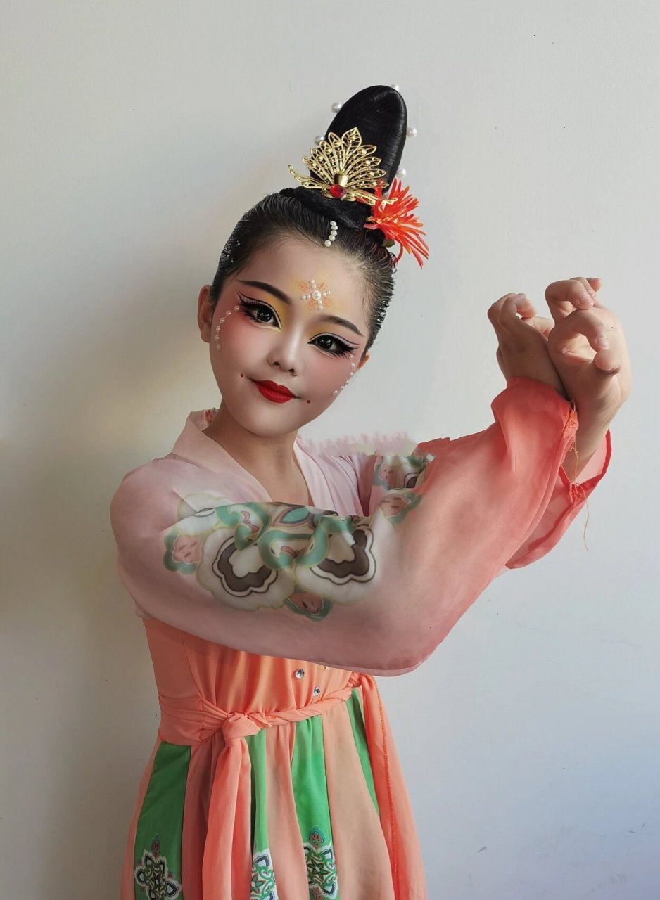 中国舞妆面图片图片