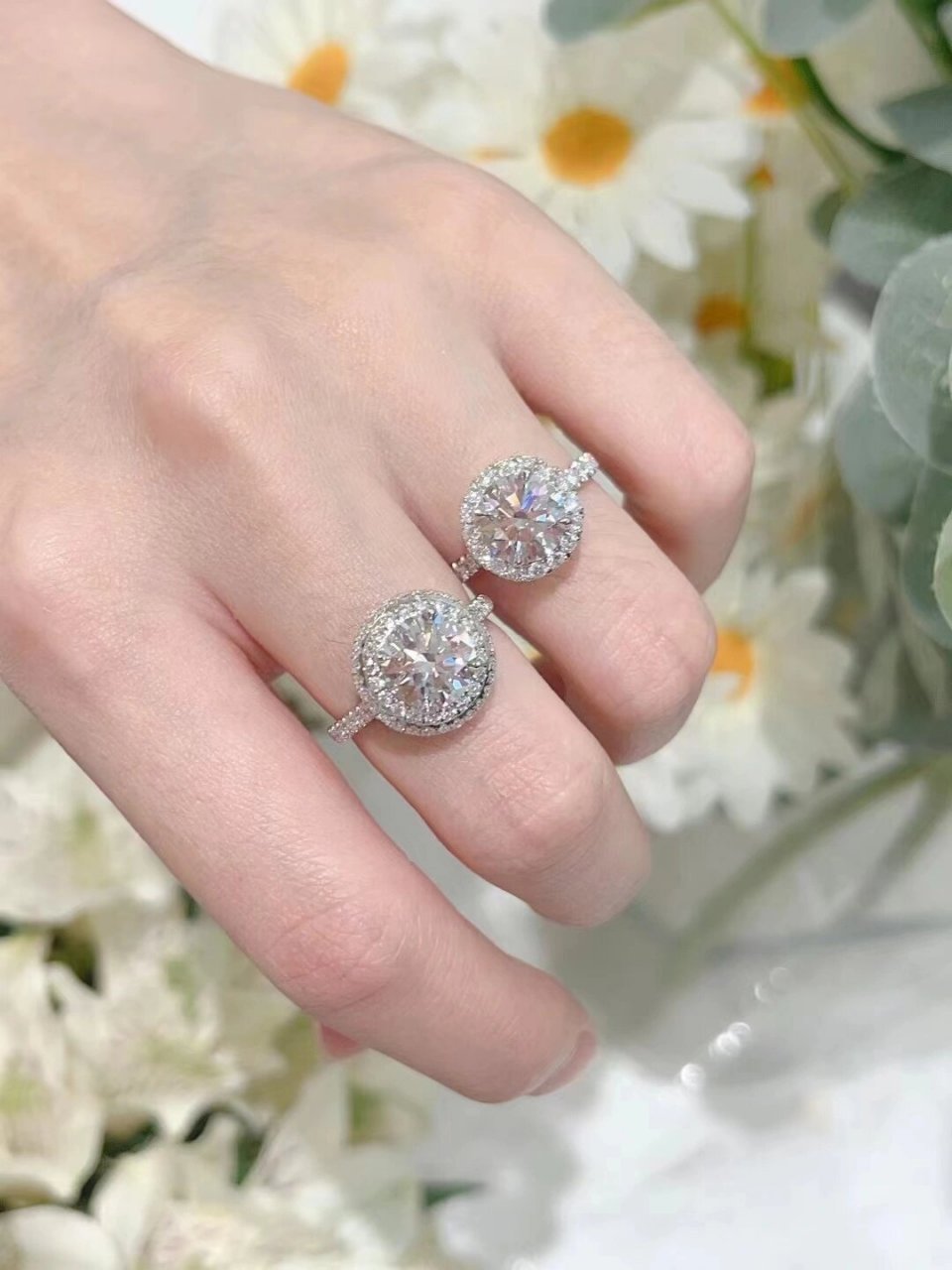 hw海瑞温斯顿大钻戒 来自北京小姐姐定制的钻戒 一个送妈妈,好女儿,好