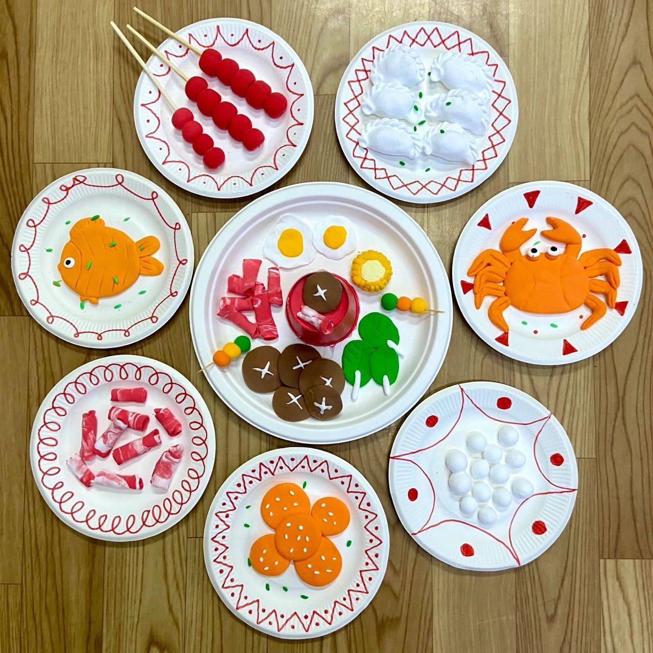 粘土火锅|彩泥手工diy 没有什么是一顿火锅解决不了的问题,如果有,那