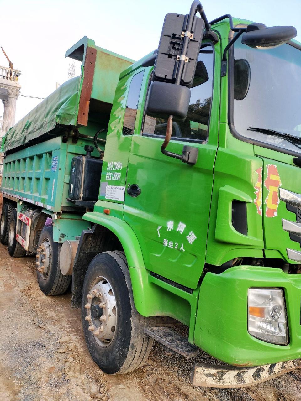 刚到前四后八2020年9月红岩杰豹,280马力,457后桥,5.6车厢,1.2高