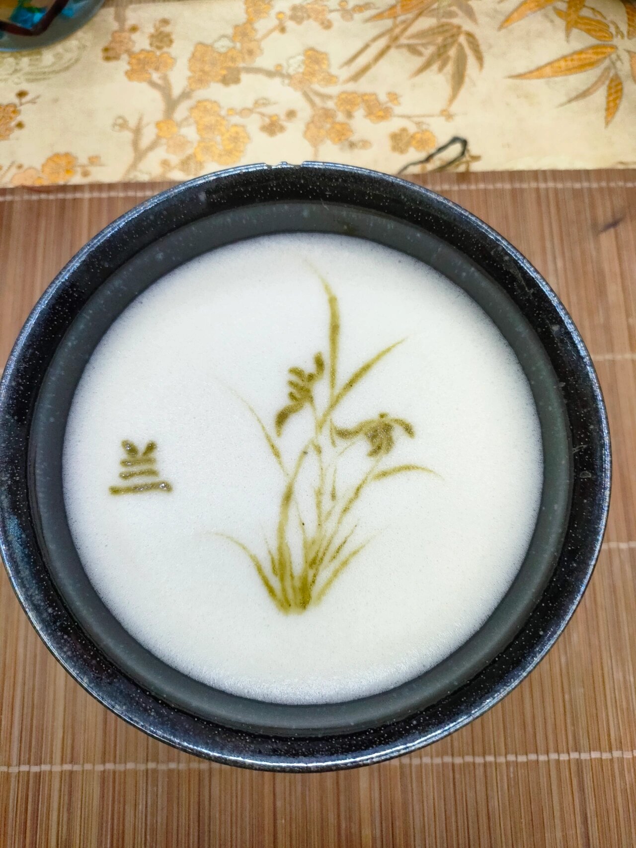 宋代点茶创新茶百戏之兰花