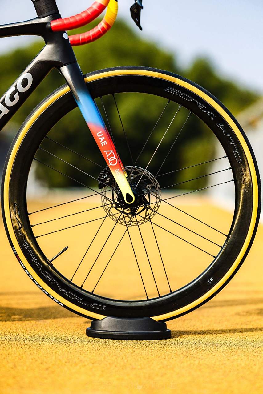 梅花公路车v4rs女子队版装车完成.好看吧 colnago自行车推荐