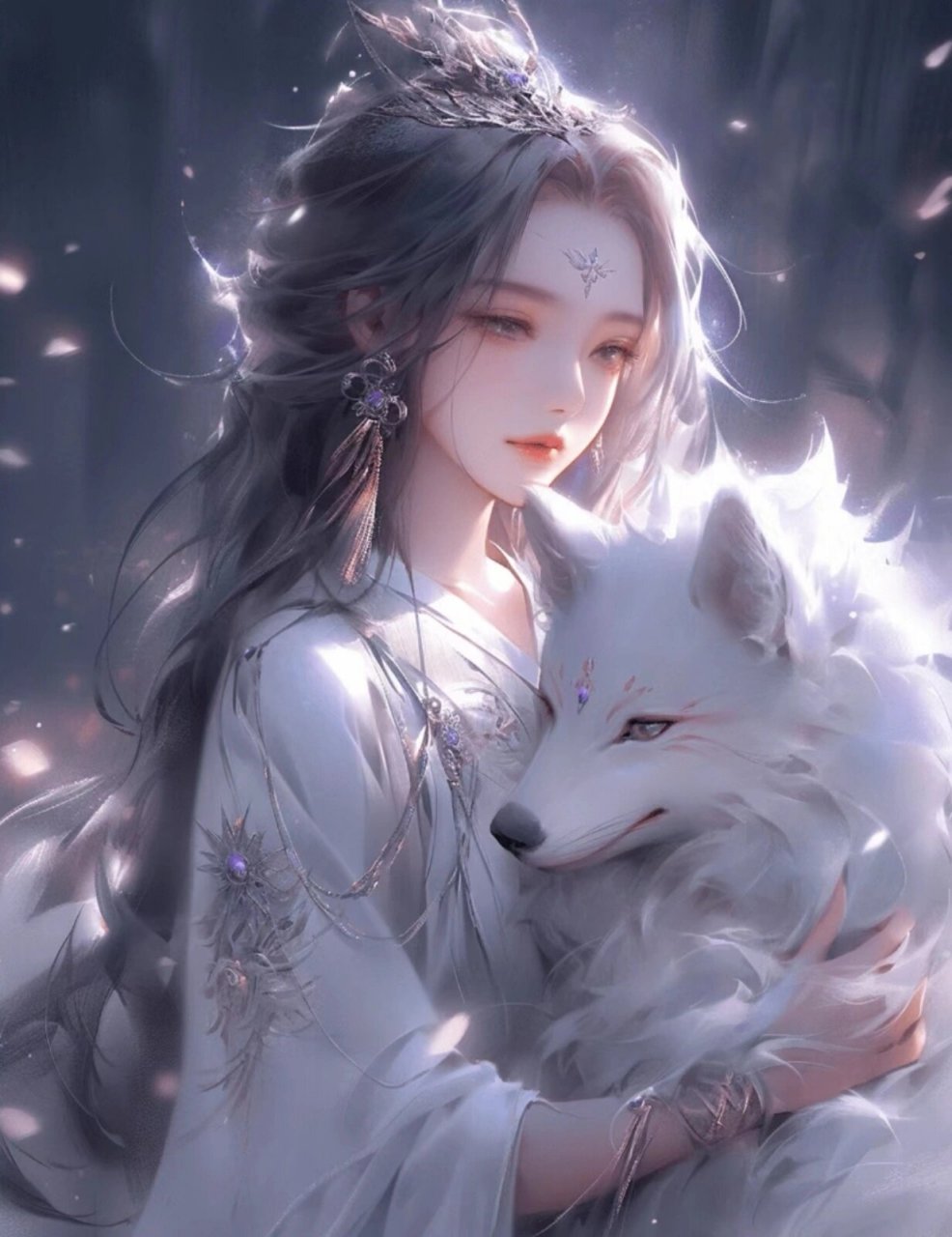 九尾狐仙唯美头像壁纸