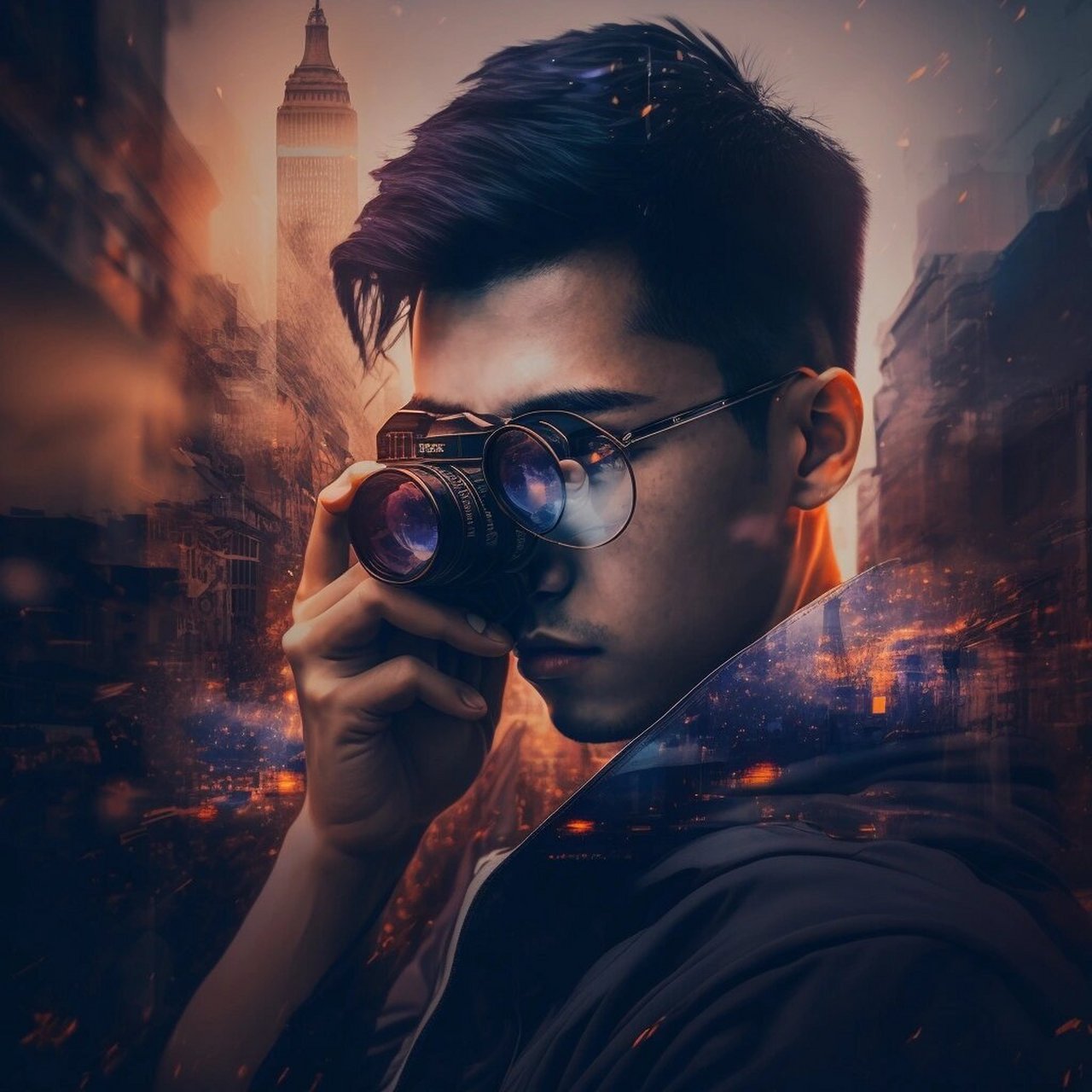 酷男摄影师专属头像 上次出个美女摄影师头像,这次对应出这酷男摄影师