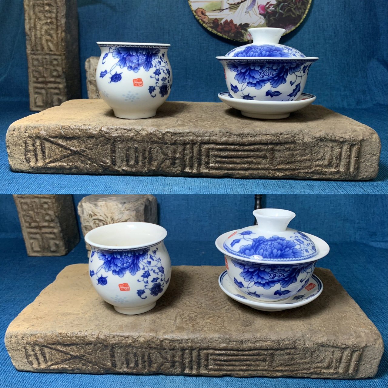 古砖老砖大吉干泡台茶台 古拙大气         汉砖干泡台古砖花盆茶盘