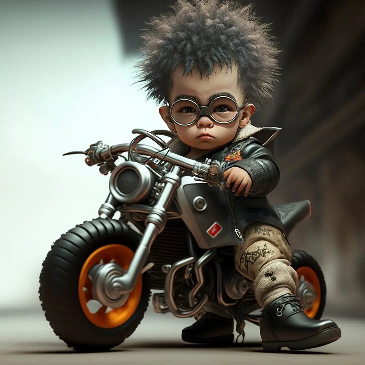 机车酷酷的头像又更新啦