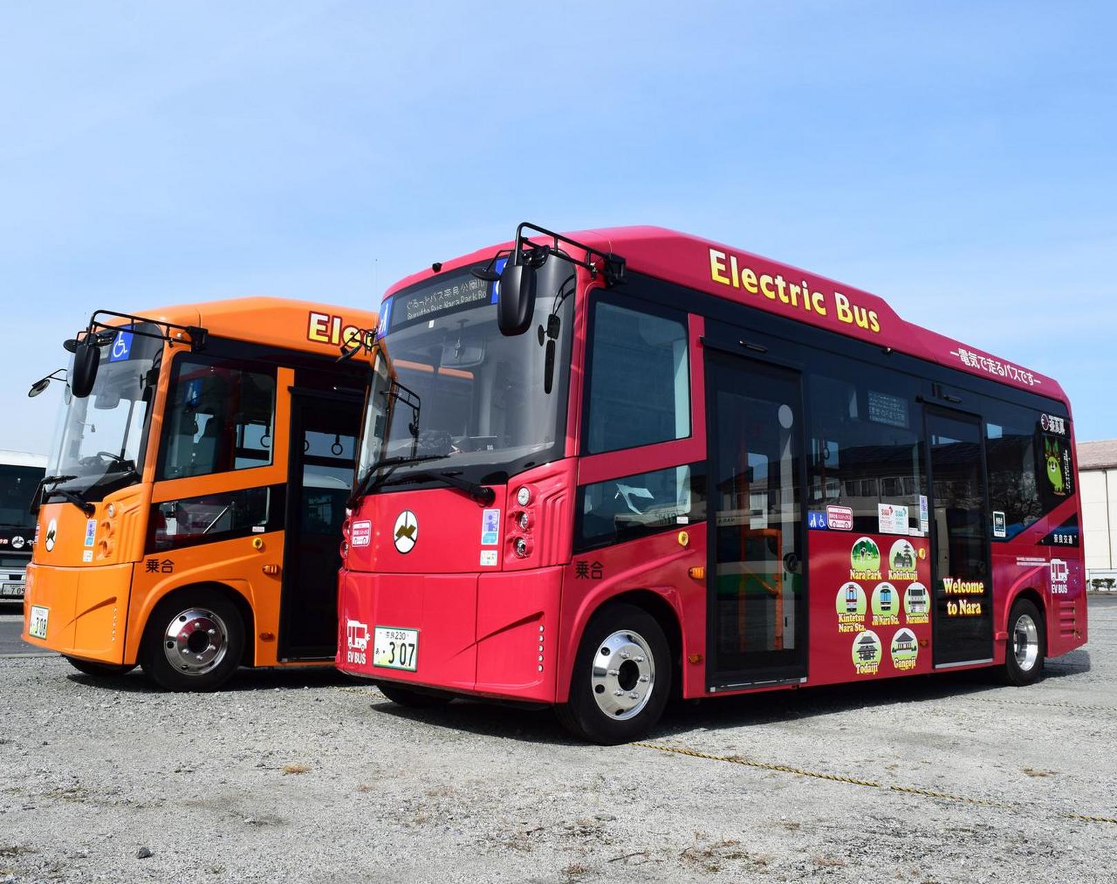 比亚迪向日本奈良交通交付了两台小型巴士j6 主打旅游路线【来自懂车