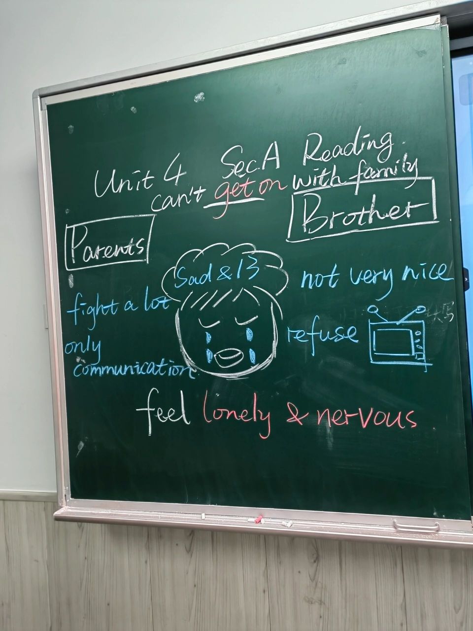 八下u4 seca 3a reading小阅读板书 本篇小阅读根据板书和希沃ppt设计