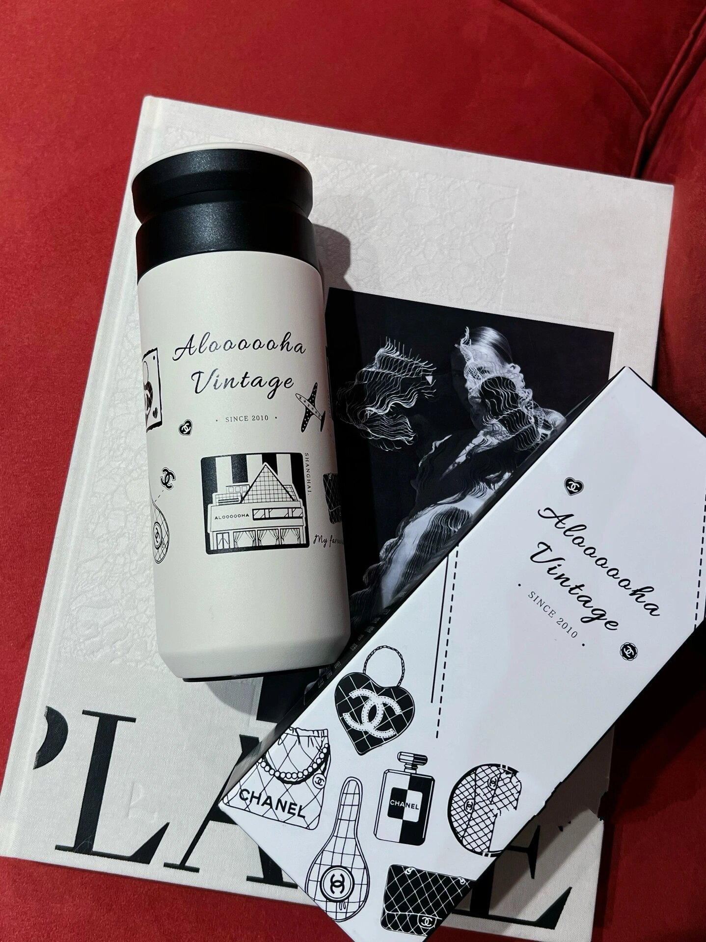 chanel 小香风逐梦行旅保温杯✈️🧳👒 秋冬最佳梦中情"杯"