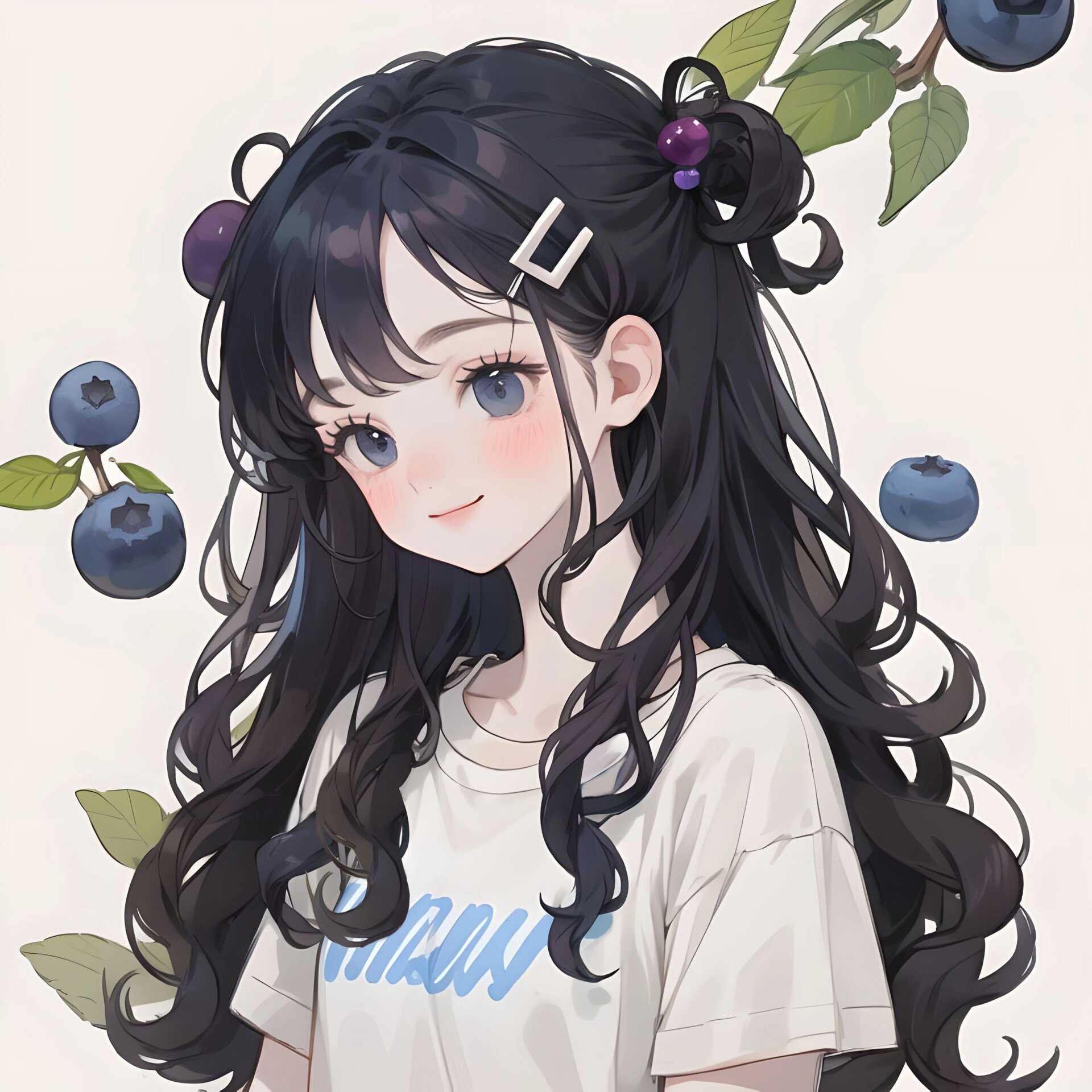 蓝莓酱|女生头像分享水果酱系列