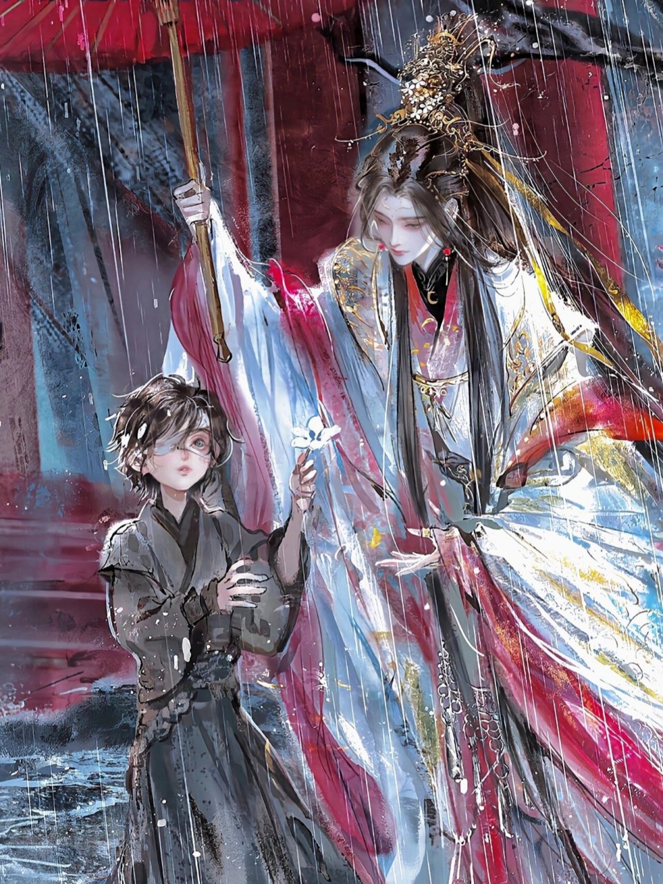 《天官赐福》故事情节1 谢怜第三次飞升冲破了仙京