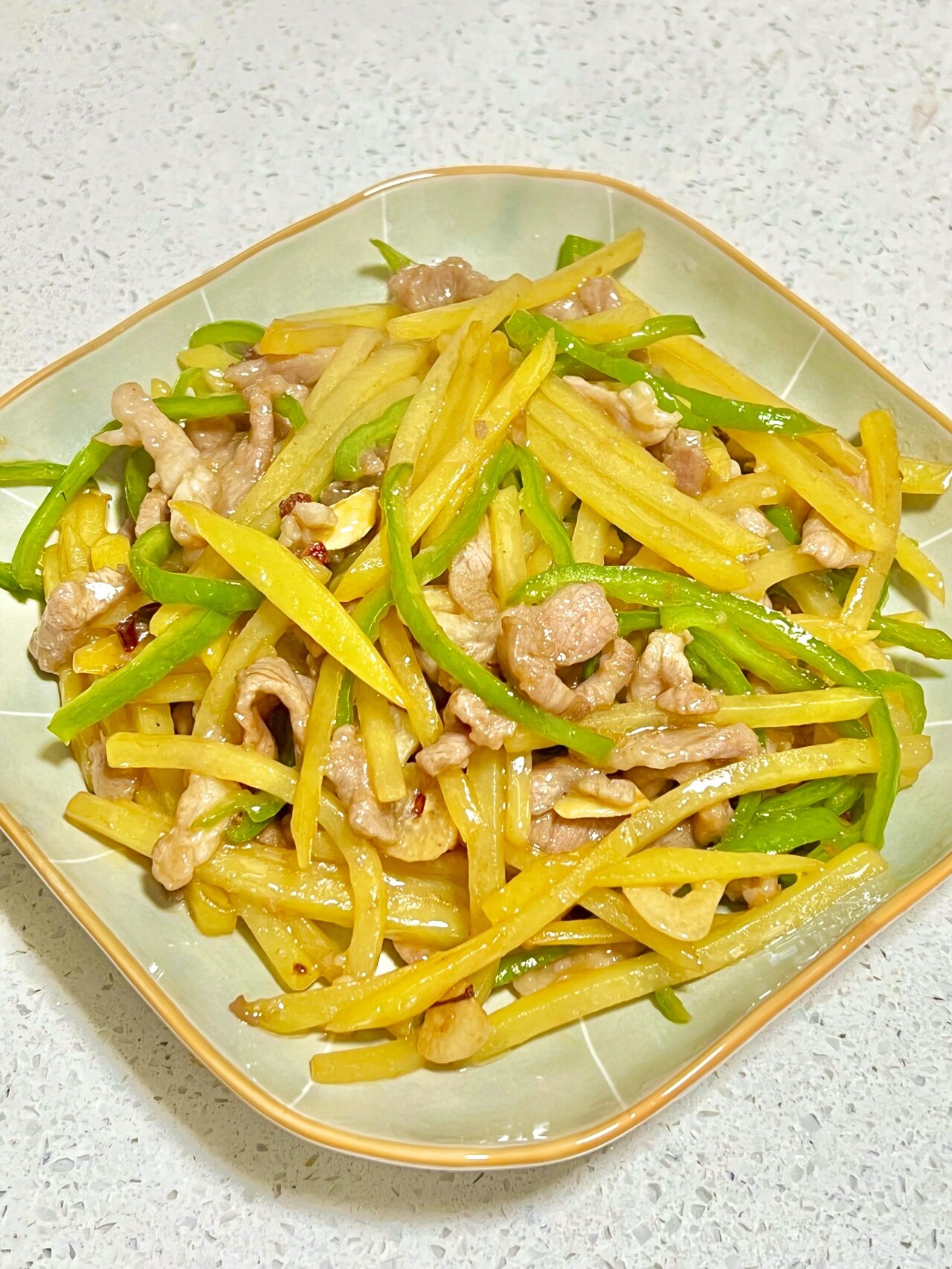 6015家常菜【青椒土豆肉丝】小朋友也爱吃98