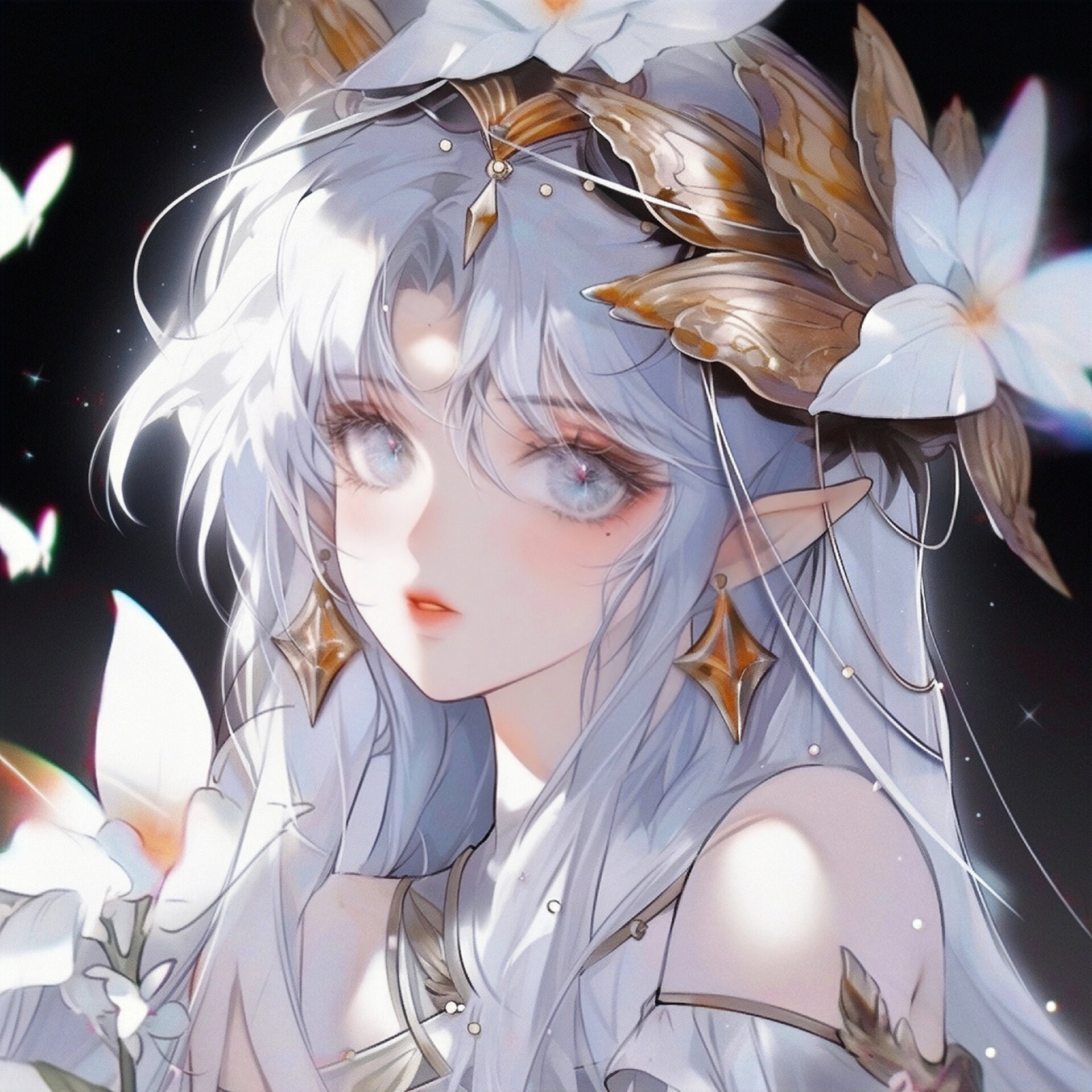 王者荣耀|貂蝉金色仲夏夜之梦头像|旧漫风