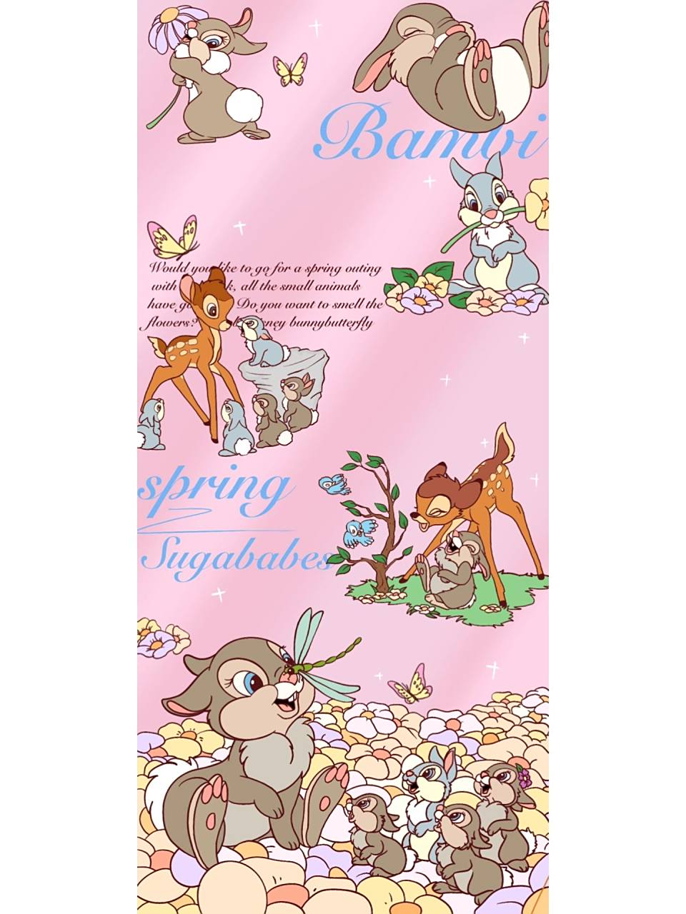 自制迪士尼动物壁纸分享/插画壁纸分享 未经同意92止07商用!