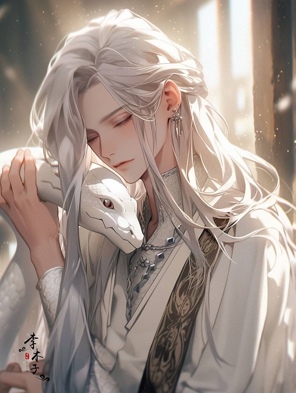 midjourney古风|蛇妖大人