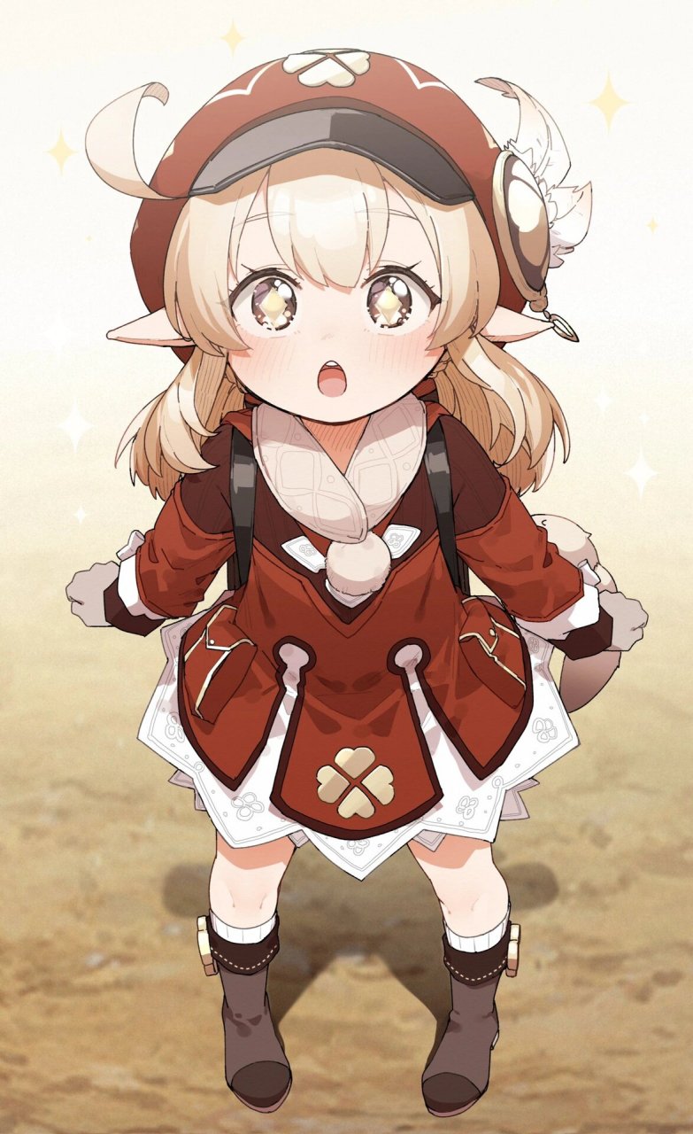 可莉手机壁纸背景图分享