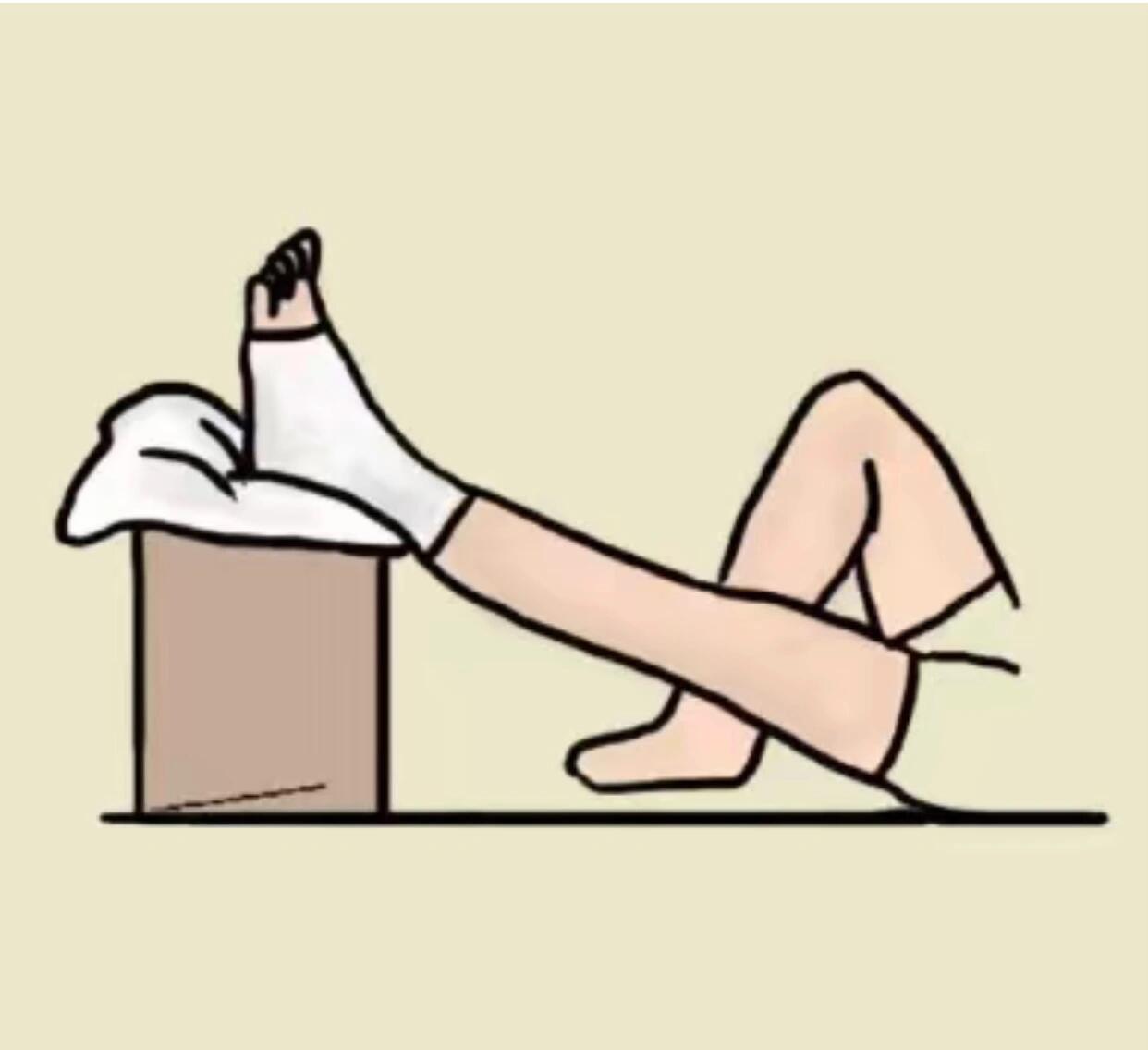 姐妹们 脚崴扭伤千万别不当回事!