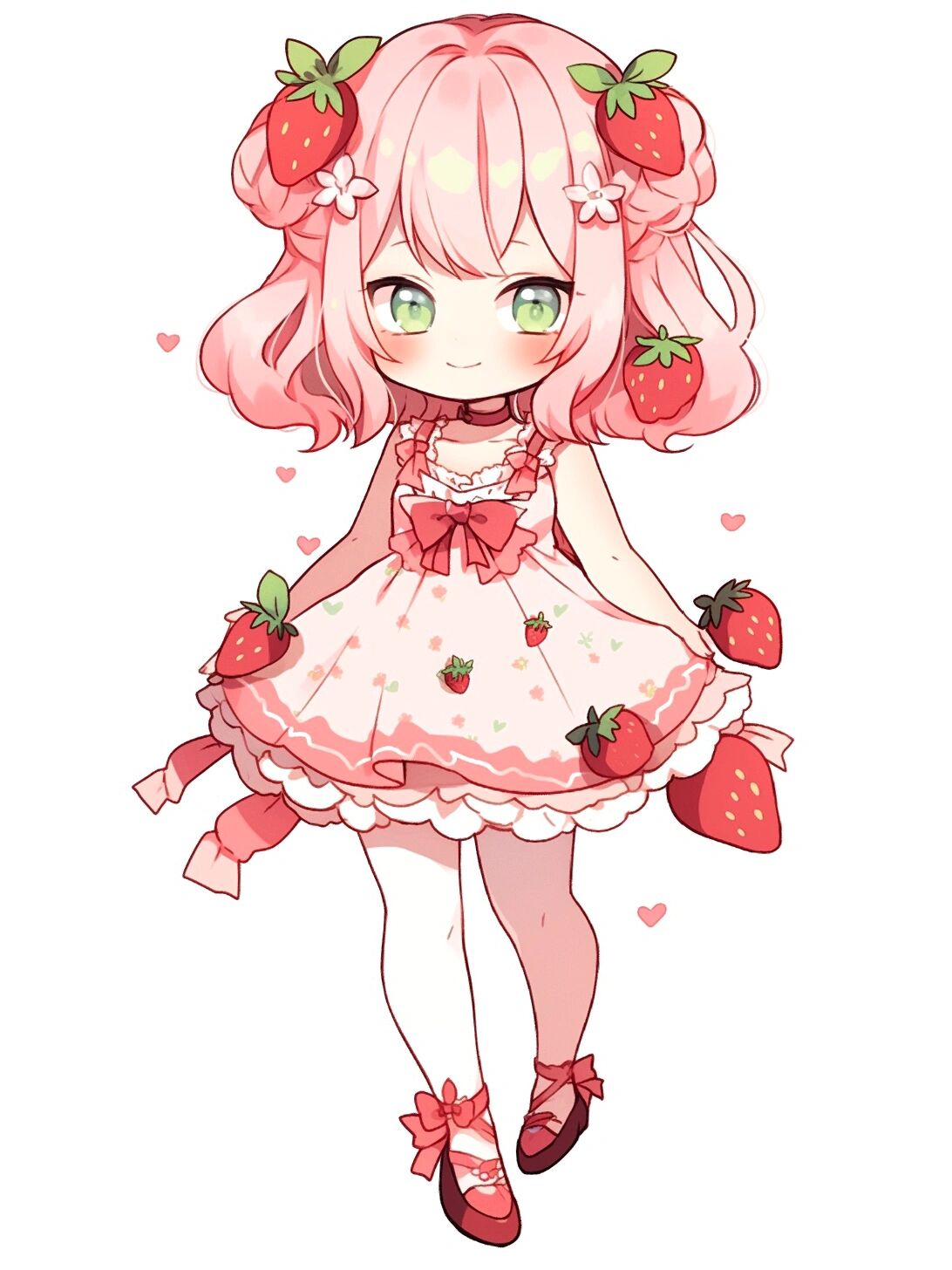 q版可爱草莓拟人主题  夏日滤镜  夏日滤镜   夏日滤镜