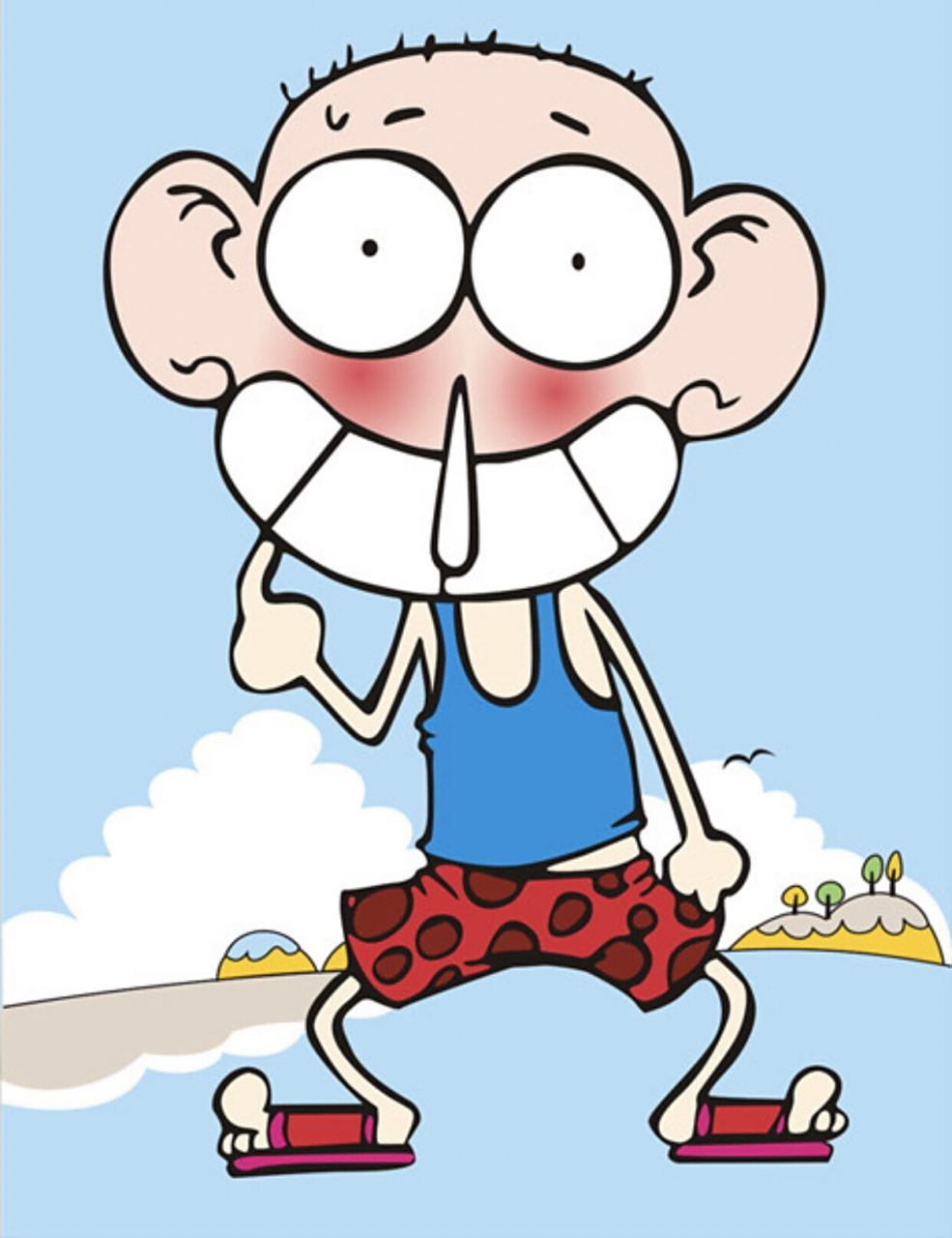 爆笑校园 呆头,漫画《爆笑校园》及其衍生作品中的角色.