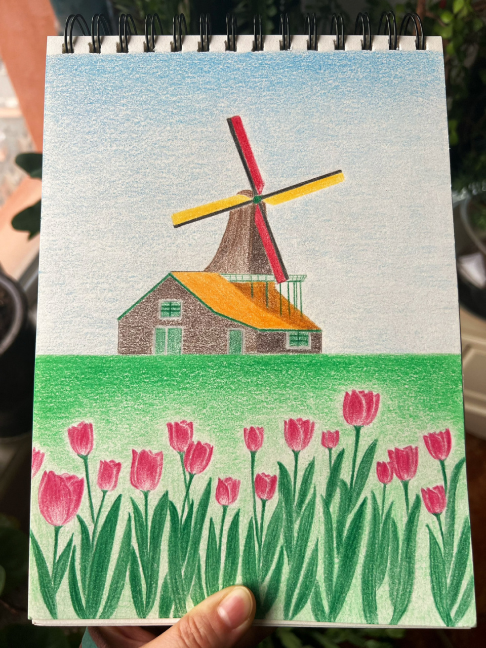 手绘临摹) #手绘# #简笔画# #插画# #插画# #彩铅手绘# #彩铅画