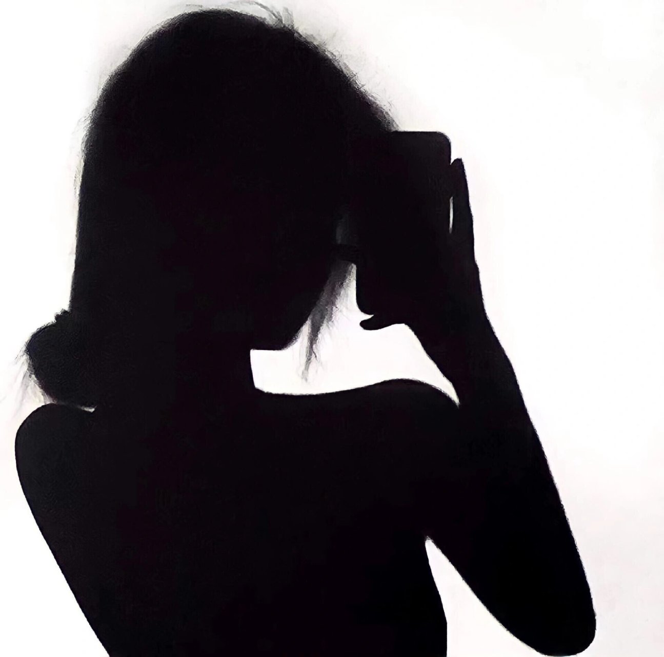 黑白影子头像图片 黑白影子头像图片分享.