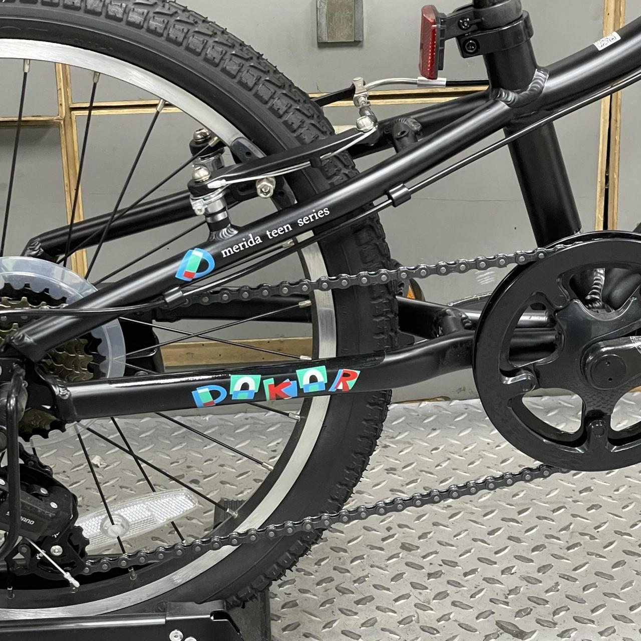 美利达 达卡620黑色.青少年20寸自行车