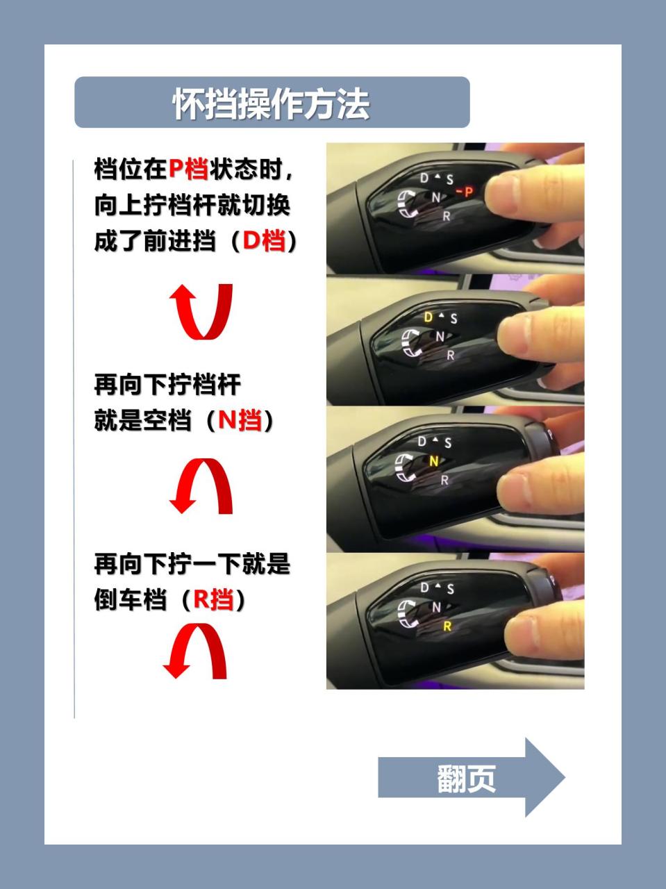 奥迪q8档位使用教程图片