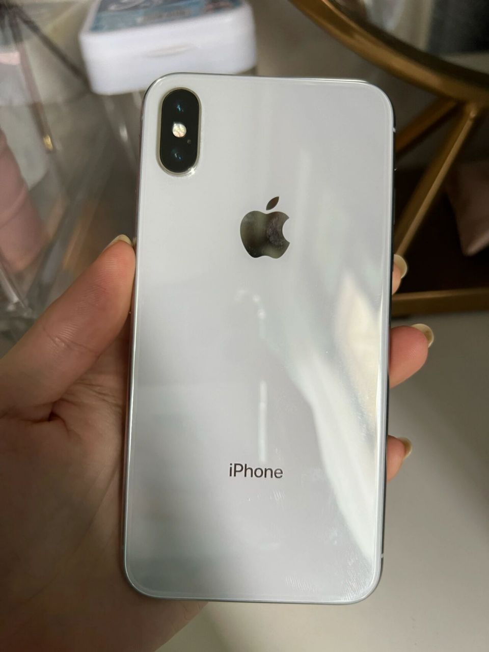 现在苹果x256值多少钱  无磕碰无修 全网通 平时都是带壳使用