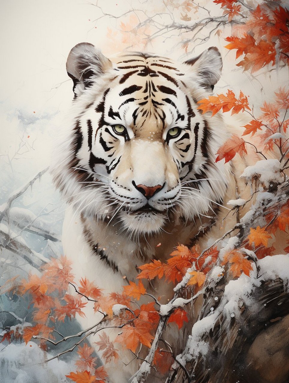 我们东北虎也很霸气,高清壁纸