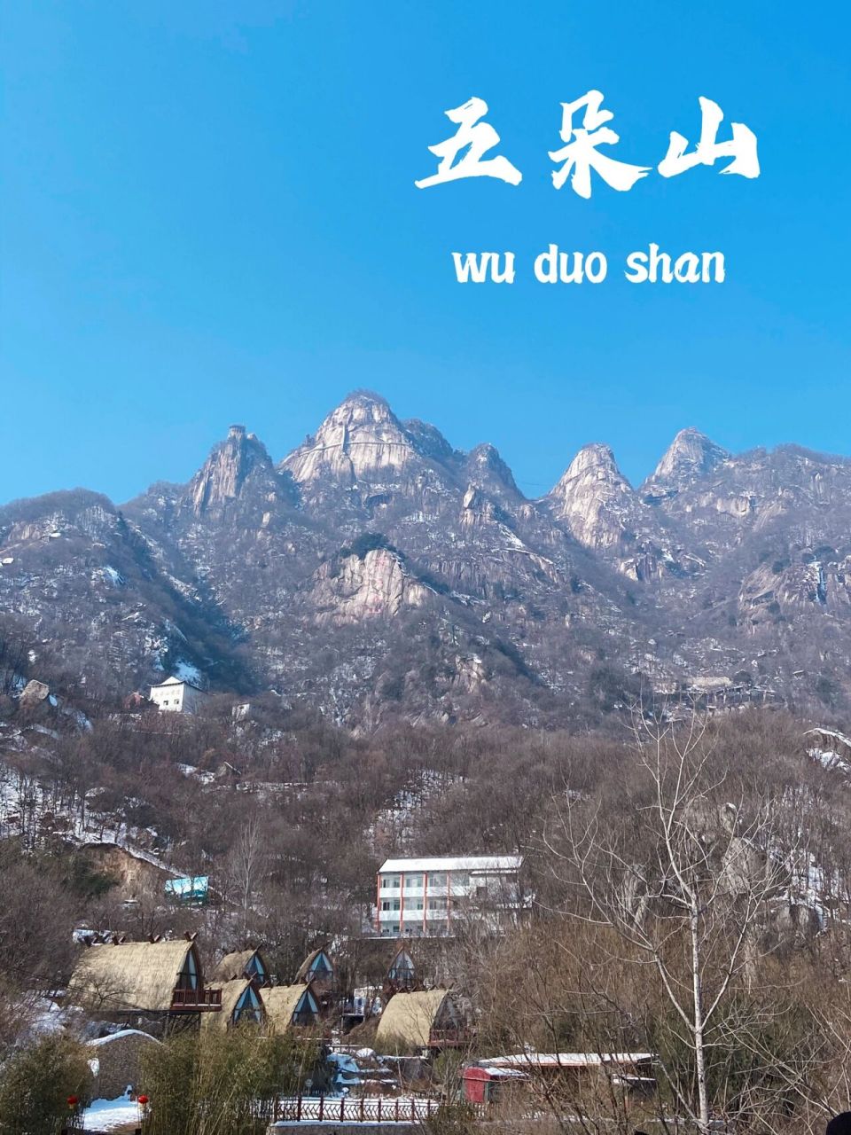 南阳五朵山风景区图片