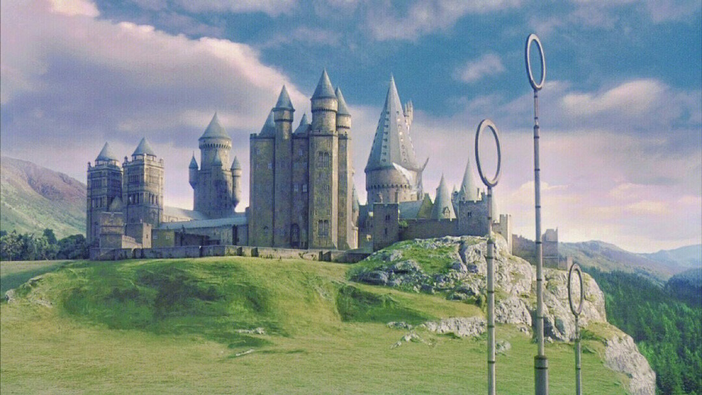 哈利波特横版壁纸7515 霍格沃茨城堡98景色壁纸分享05 每一张