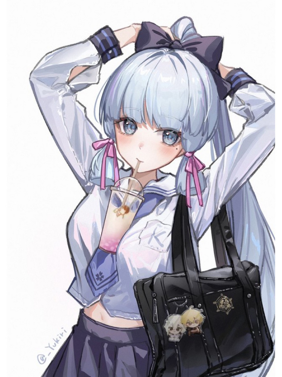 原神校园风 画师:yukiri