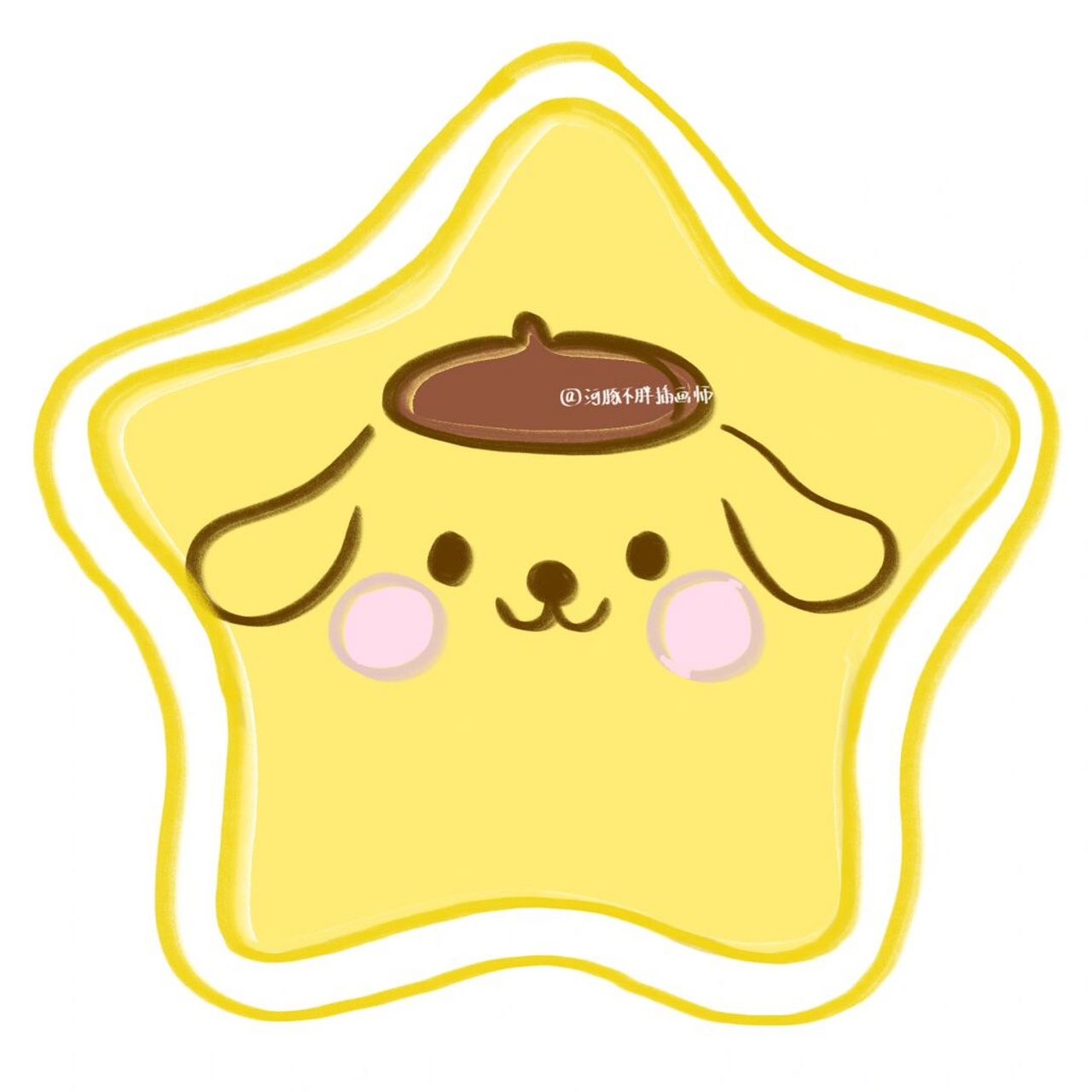 每个kitty都是一颗星星 三丽鸥星星82可爱头像,绘画素材来源于,希望