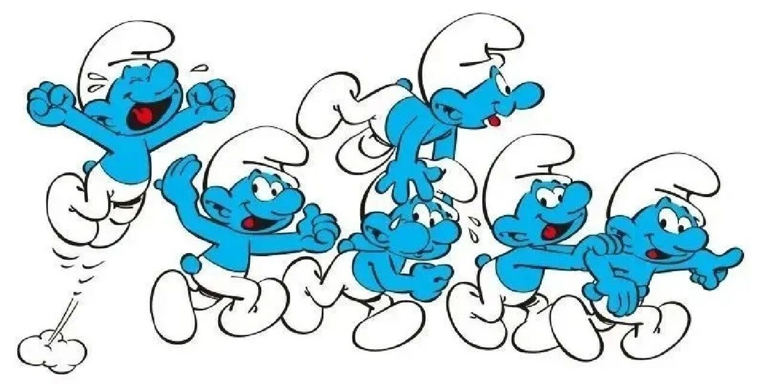 火爆全球经典动画片《蓝精灵》 99在那山的那边海的那边,有一群蓝