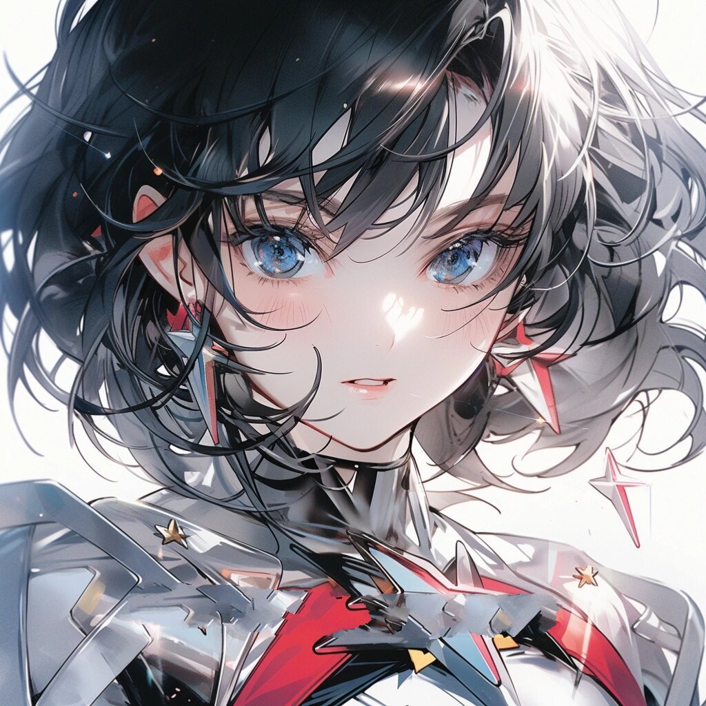 机甲少女头像(二) 78又一组超酷的机甲少女,机械姬 78未来感,破碎