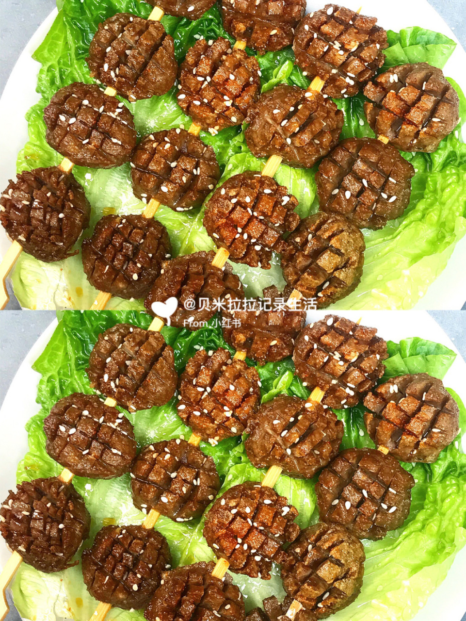 椒盐牛肉丸, 香味让人舍不得一口吃完😋 因为容易上火,小时候要求妈