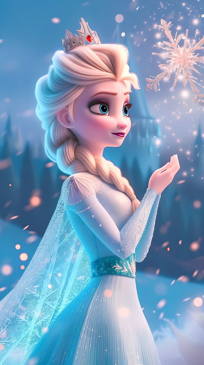 迪士尼与众不同的公主——爱莎.