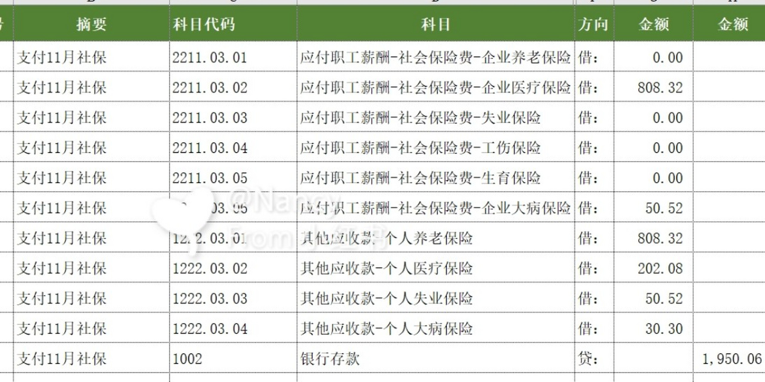 社保怎么入账(怎么查社保余额明细)