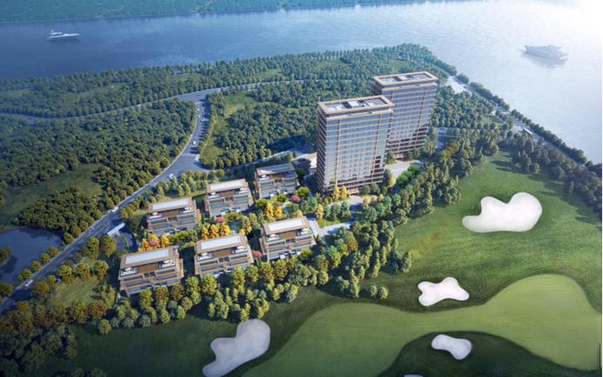 烟台市龙湖置业有限公司龙湖·葡醍海湾小区a01-07项目规划设计方案