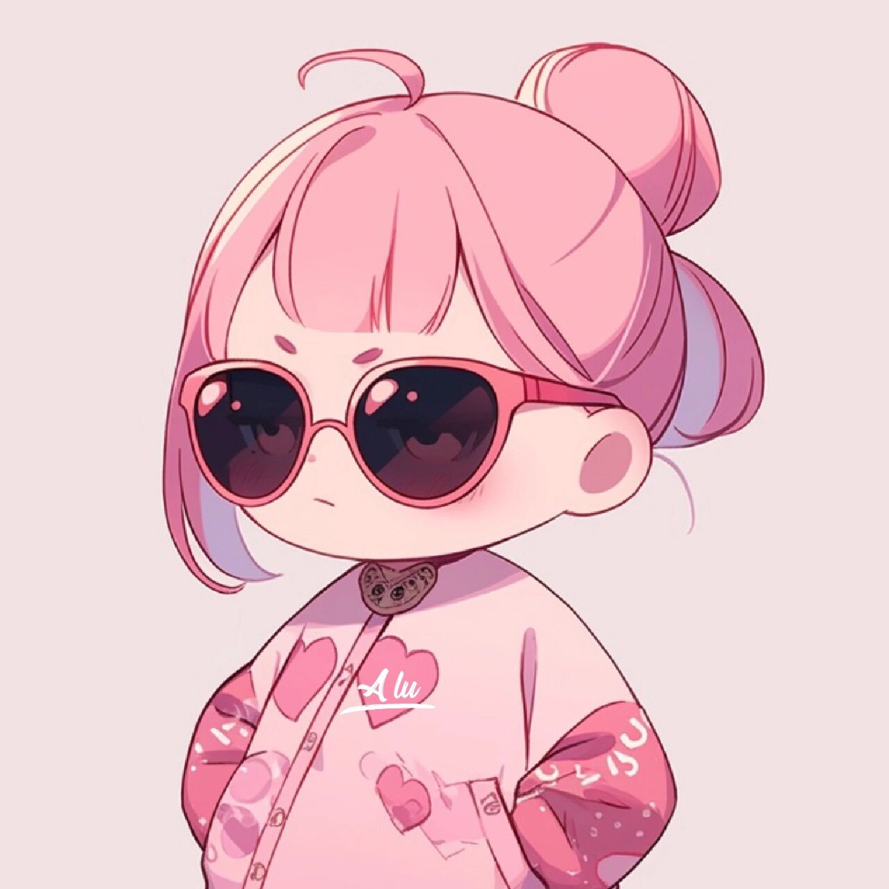 又拽又可爱的妹子,谁不爱呢|甜酷头像 她又拽又可爱,我好爱!