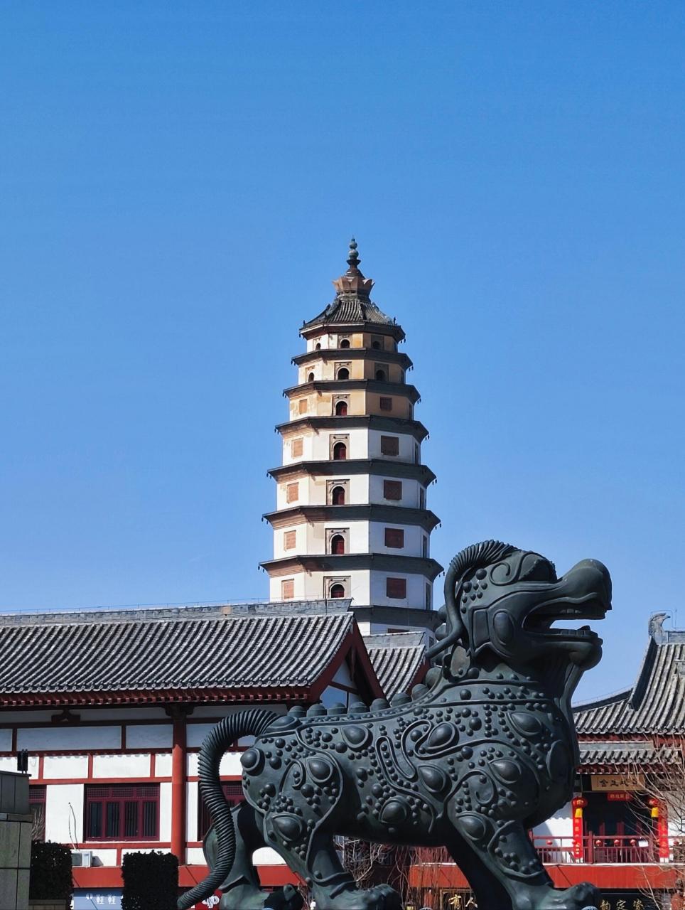 河北定州|中华第一塔 99中国宝塔之王——定州塔,又称开元寺塔,是