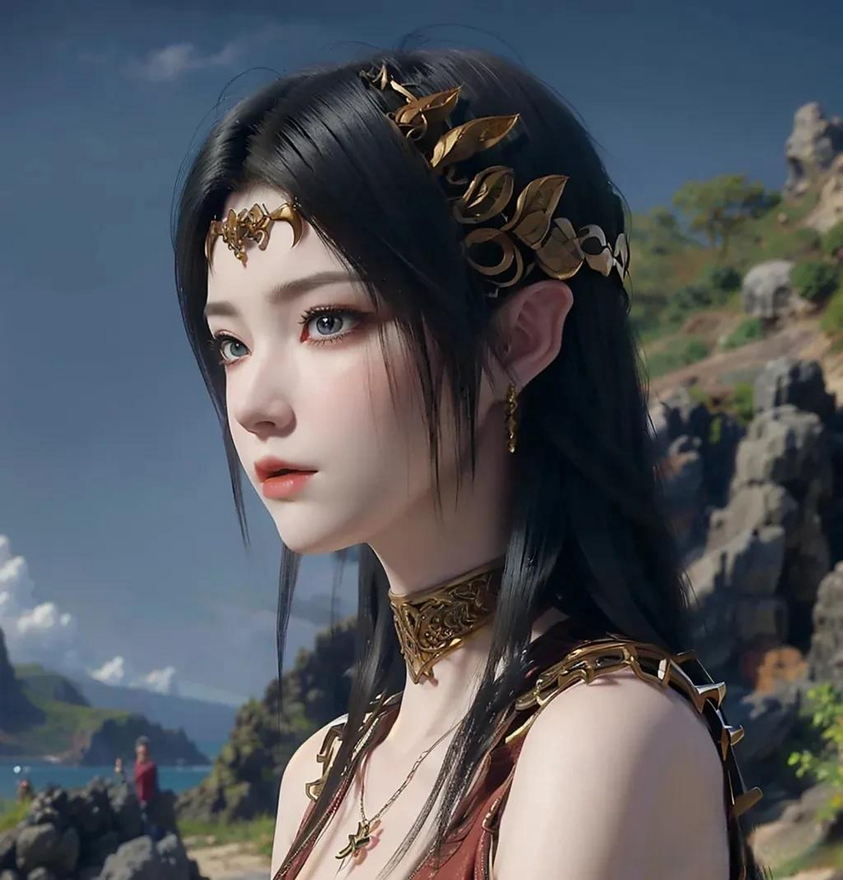 ai美杜莎女王头像