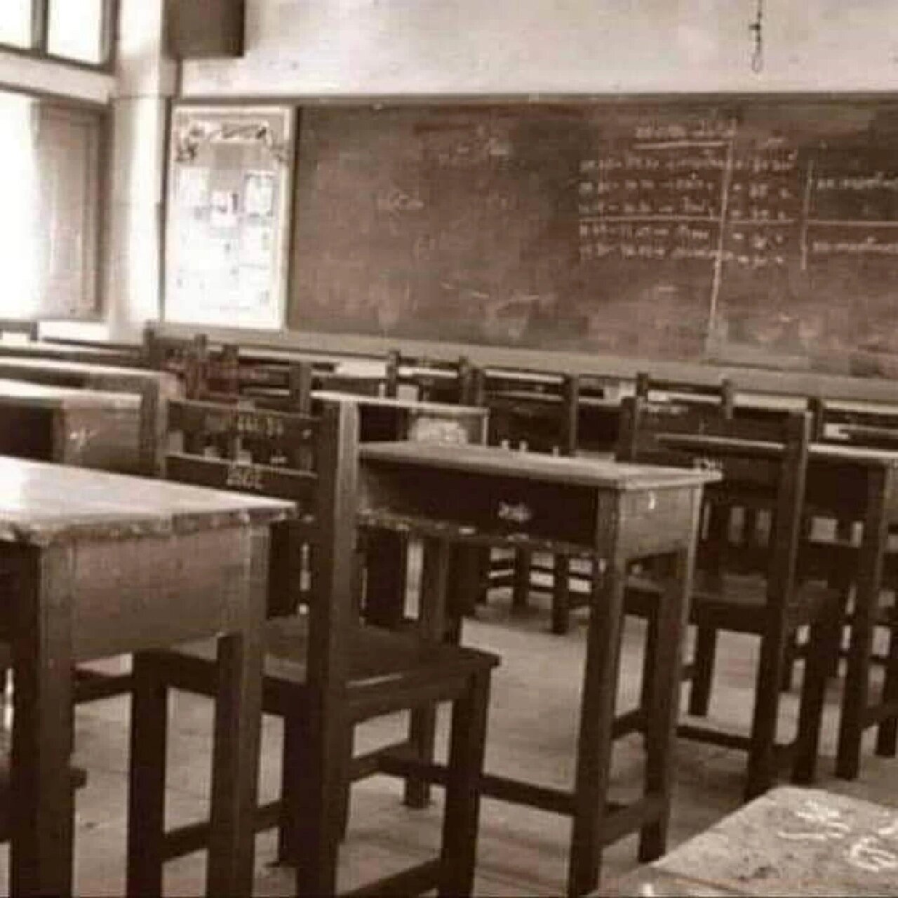 80年代 小学课室