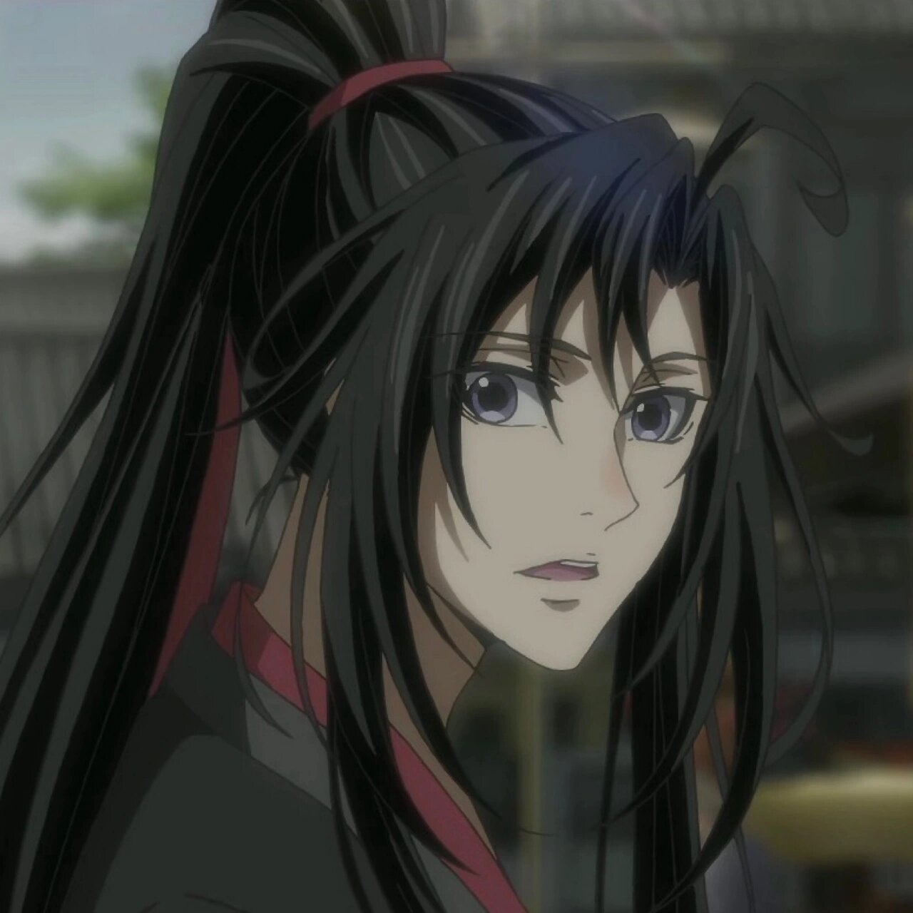 魔道祖师头像/壁纸『问灵十三载』 礼貌拿图魔道祖师