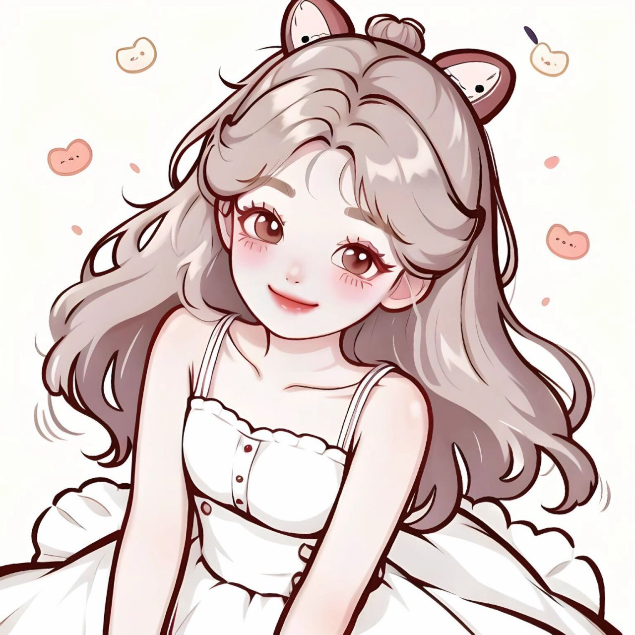 极简头像 做属于自己的甜美女孩 🥳 周末就是要做自己喜欢的事情